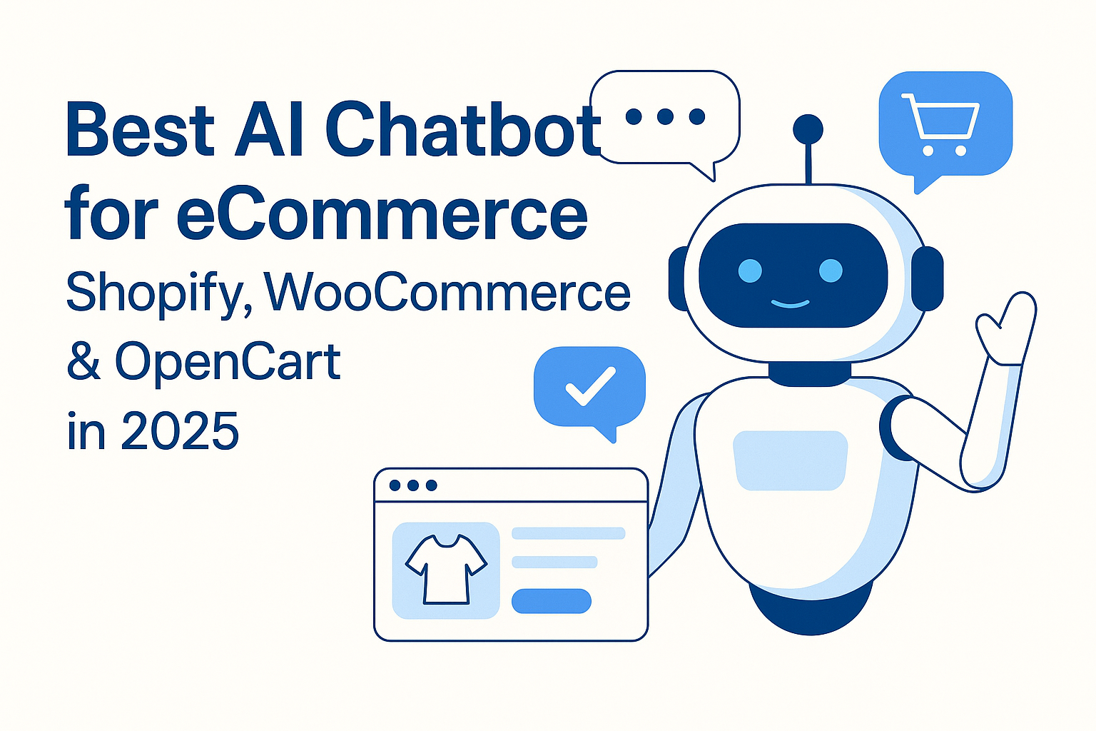 Best AI Chatbot for eCommerce: Shopify, WooCommerce & OpenCart | Vatdi