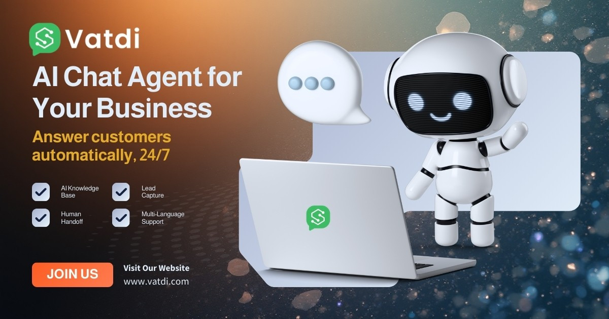 Vatdi | AI Chatbot for WordPress & Shopify
